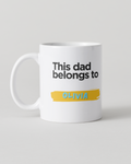 Custom Father's Day Mug with Children's Names