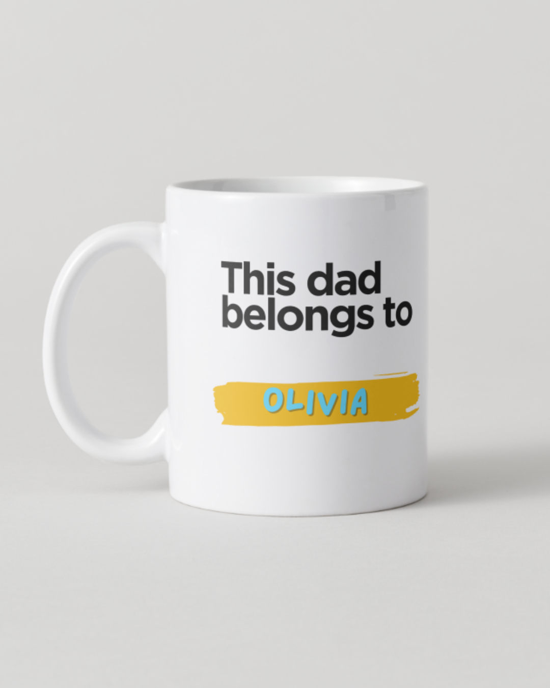 Custom Father's Day Mug with Children's Names