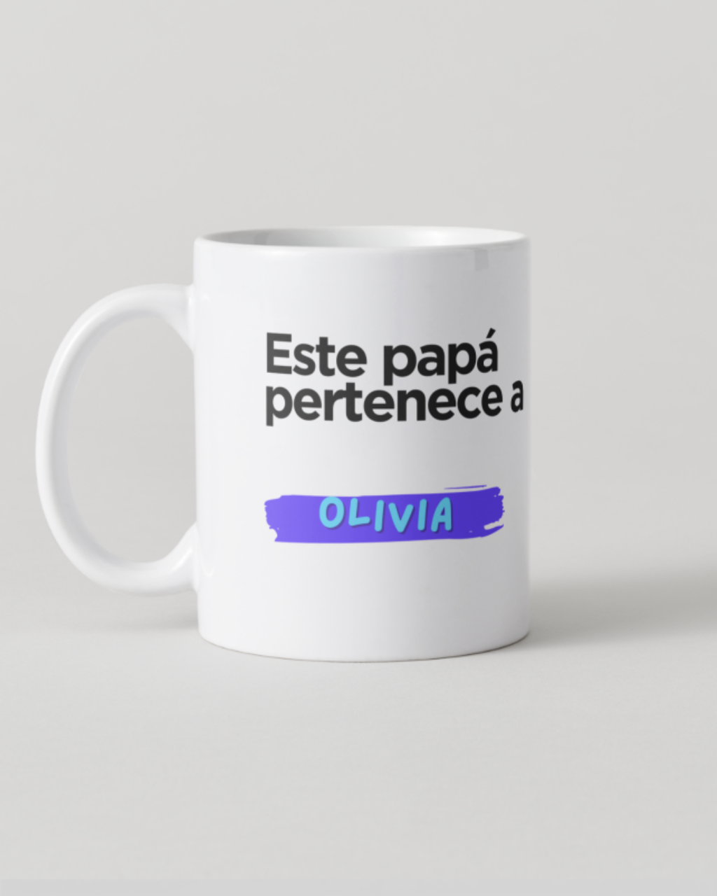 Spanish Edition - Custom Father's Day Mug with Children's Names