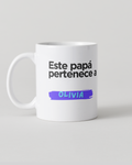 Spanish Edition - Custom Father's Day Mug with Children's Names